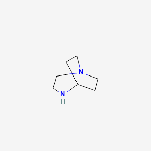 1,4-Diazabicyclo[3.2.2]nonane chemical structure (CAS 283-38-5)