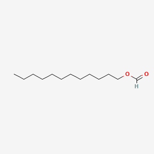 Dodecyl formate chemical structure (CAS 28303-42-6)
