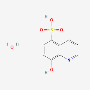 8-Hydroxyquinoline-5-sulfonic acid hydrate chemical structure (CAS 283158-18-9)