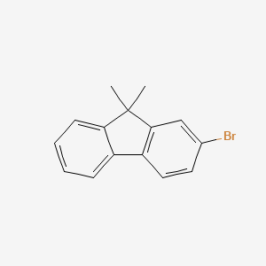 2-Bromo-9,9-dimethylfluorene chemical structure (CAS 28320-31-2)