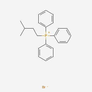 Isopentyltriphenylphosphonium bromide chemical structure (CAS 28322-40-9)