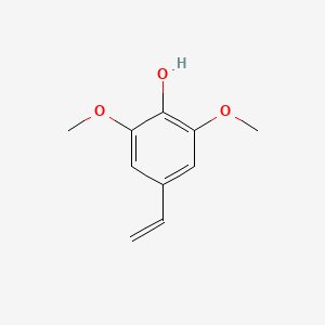 2,6-Dimethoxy-4-vinylphenol chemical structure (CAS 28343-22-8)