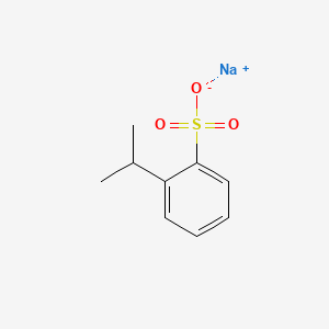 Sodium isopropylbenzenesulfonate chemical structure (CAS 28348-53-0)