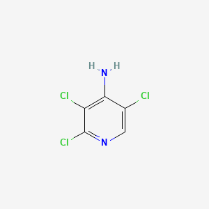 2,3,5-Trichloropyridin-4-amine chemical structure (CAS 28443-69-8)