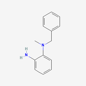 N1-Benzyl-N1-methylbenzene-1,2-diamine chemical structure (CAS 28458-69-7)