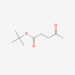 tert-Butyl 4-oxopentanoate chemical structure (CAS 2854-10-6)