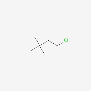 1-Chloro-3,3-dimethylbutane chemical structure (CAS 2855-08-5)