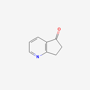 6,7-Dihydrocyclopenta[b]pyridin-5-one chemical structure (CAS 28566-14-5)