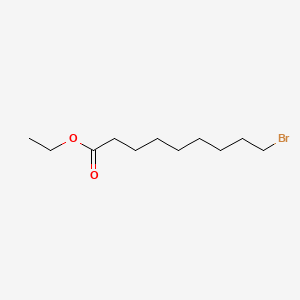 Ethyl 9-bromononanoate chemical structure (CAS 28598-81-4)
