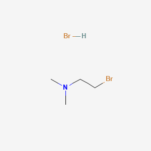2-Bromo-N,N-dimethylethanamine hydrobromide chemical structure (CAS 2862-39-7)