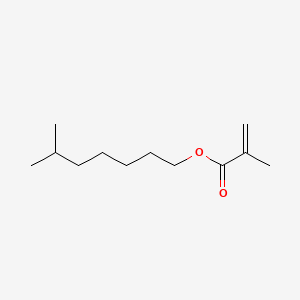 6-Methylheptyl methacrylate chemical structure (CAS 28675-80-1)