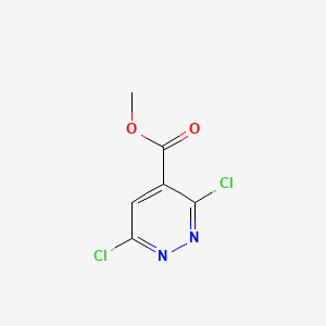 Methyl 3,6-dichloropyridazine-4-carboxylate chemical structure (CAS 286946-24-5)