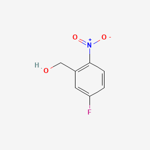 5-Fluoro-2-nitrobenzyl Alcohol chemical structure (CAS 287121-32-8)