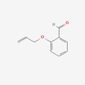 2-(Allyloxy)benzaldehyde chemical structure (CAS 28752-82-1)