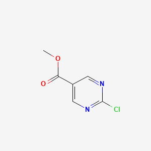 Methyl 2-chloropyrimidine-5-carboxylate chemical structure (CAS 287714-35-6)
