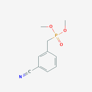 Dimethyl (3-cyanobenzyl)phosphonate chemical structure (CAS 287720-52-9)