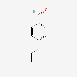 4-Propylbenzaldehyde chemical structure (CAS 28785-06-0)