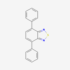 4,7-Diphenylbenzo[c][1,2,5]thiadiazole chemical structure (CAS 287976-96-9)