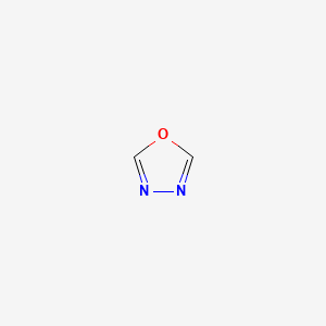 1,3,4-Oxadiazole chemical structure (CAS 288-99-3)