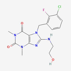 PCSK9-IN-11 chemical structure (CAS 2882035-56-3)
