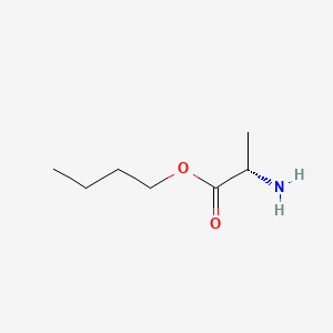 (S)-Butyl 2-aminopropanoate chemical structure (CAS 2885-02-1)