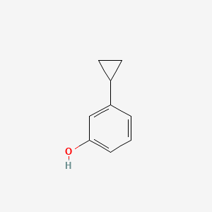 3-Cyclopropylphenol chemical structure (CAS 28857-88-7)