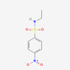 N-Ethyl-4-nitrobenzenesulfonamide chemical structure (CAS 28860-08-4)