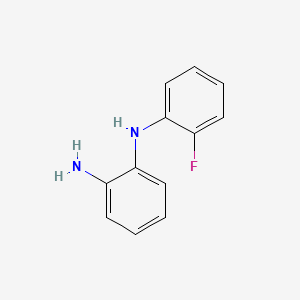 N1-(2-Fluorophenyl)benzene-1,2-diamine chemical structure (CAS 28898-03-5)