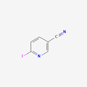 6-Iodonicotinonitrile chemical structure (CAS 289470-22-0)
