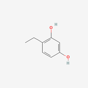 4-Ethylbenzene-1,3-diol chemical structure (CAS 2896-60-8)