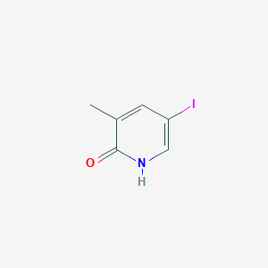 5-Iodo-3-methylpyridin-2-ol chemical structure (CAS 289681-47-6)