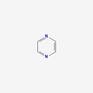 Pyrazine chemical structure (CAS 290-37-9)
