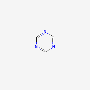 1,3,5-Triazine chemical structure (CAS 290-87-9)