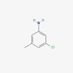3-Chloro-5-methylaniline chemical structure (CAS 29027-20-1)