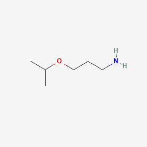 3-Isopropoxy-1-aminopropane chemical structure (CAS 2906-12-9)