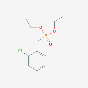Diethyl 2-Chlorobenzylphosphonate chemical structure (CAS 29074-98-4)