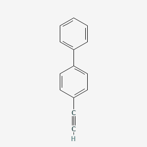 4-Ethynyl-1,1'-biphenyl chemical structure (CAS 29079-00-3)