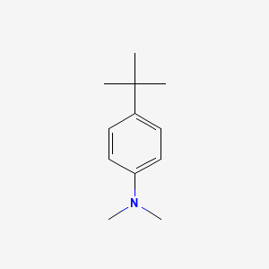4-(tert-Butyl)-N,N-dimethylaniline chemical structure (CAS 2909-79-7)