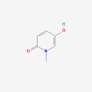 5-Hydroxy-1-methylpyridin-2(1H)-one chemical structure (CAS 29094-75-5)