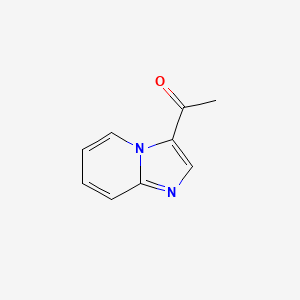 1-(Imidazo[1,2-a]pyridin-3-yl)ethanone chemical structure (CAS 29096-64-8)