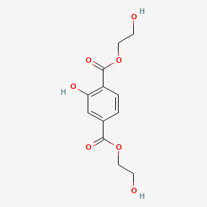 Bis(2-hydroxyethyl) 2-hydroxyterephthalate chemical structure (CAS 2916556-97-1)