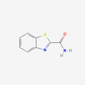 2-Benzothiazolecarboxamide chemical structure (CAS 29198-43-4)