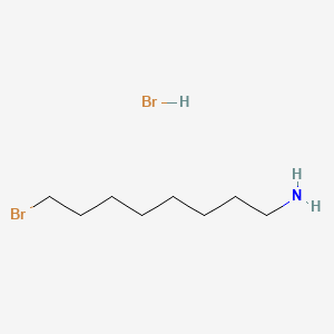8-Bromooctan-1-amine hydrobromide chemical structure (CAS 2922283-51-8)