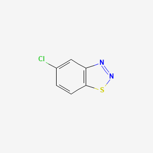 5-Chlorobenzo[d][1,2,3]thiadiazole chemical structure (CAS 29241-15-4)