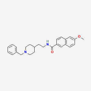 AChE/BChE-IN-10 chemical structure (CAS 2924824-48-4)