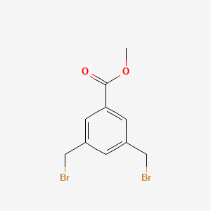 Methyl 3,5-bis(bromomethyl)benzoate chemical structure (CAS 29333-41-3)