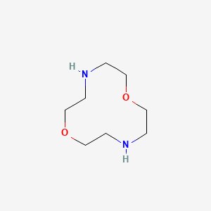 1,7-Dioxa-4,10-diazacyclododecane chemical structure (CAS 294-92-8)