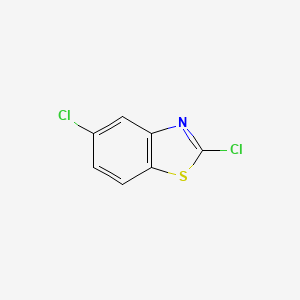 2,5-Dichlorobenzothiazole chemical structure (CAS 2941-48-2)