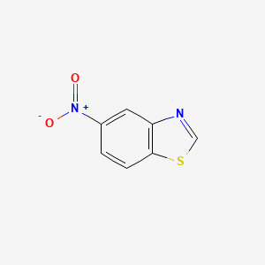 5-Nitrobenzo[d]thiazole chemical structure (CAS 2942-07-6)