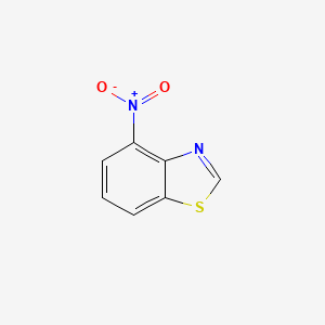 4-Nitrobenzo[d]thiazole chemical structure (CAS 2942-08-7)